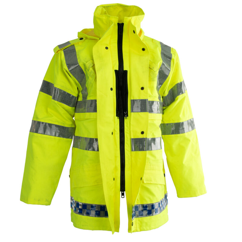 British Hi-Vis Police Rain Jacket, , large image number 0